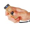 Slider 3 Million Volt Mini Stun Gun Flashlight Gold view 2