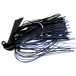 Arkie Lures AHR-12-27 Rattle Band Jig- #27 Black/Blue- 1/2 oz