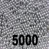 5000 ct Silver Zinc Plated Metal BBS 4.5mm (.177 Cal) - BC Precision view 2
