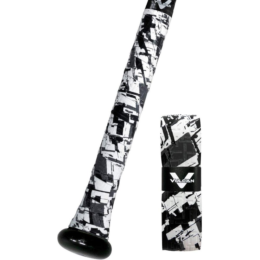 Vulcan | 1.75mm Bat Grip | Baseball/Softball | White Noise