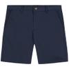 Nautica Boys' School Uniform Flat Front Twill Short, Navy, 10 Slim view 1