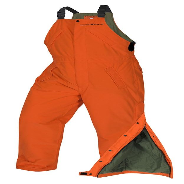 ArcticShield Men's Classic Elite Bib, Blaze Orange, Medium