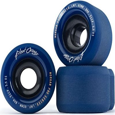 Blood Orange Liam Morgan Pro Series Navy Blue Limited 65mm 84a Longboard Wheels With Bearings, Model: , Sport & Outdoor