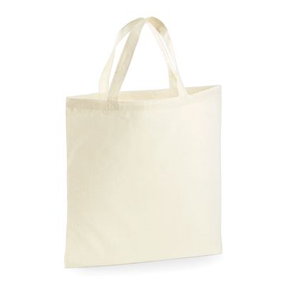 Westford Mill Short Handle Bag For Life (One Size) (Natural)