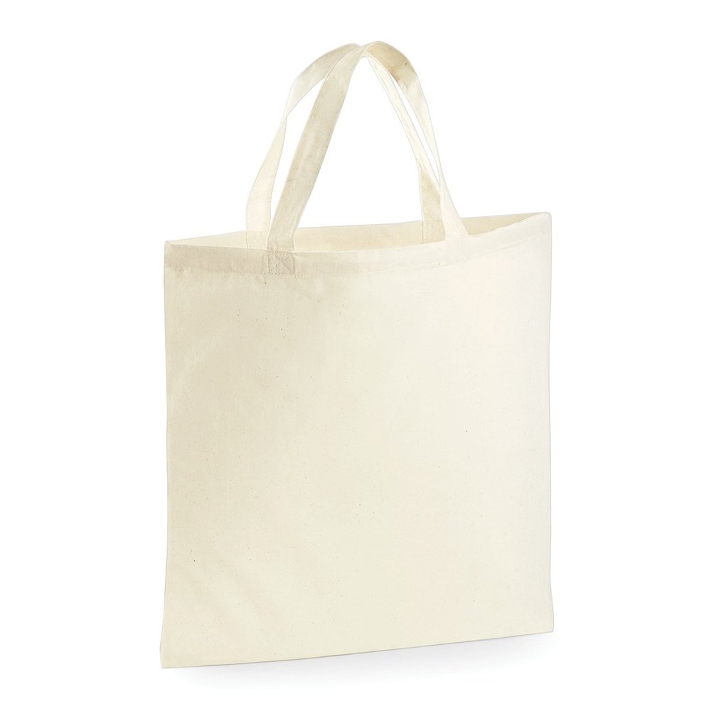 Westford Mill Short Handle Bag For Life (One Size) (Natural)