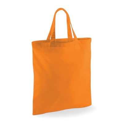 Westford Mill Short Handle Bag For Life (One Size) (Orange)