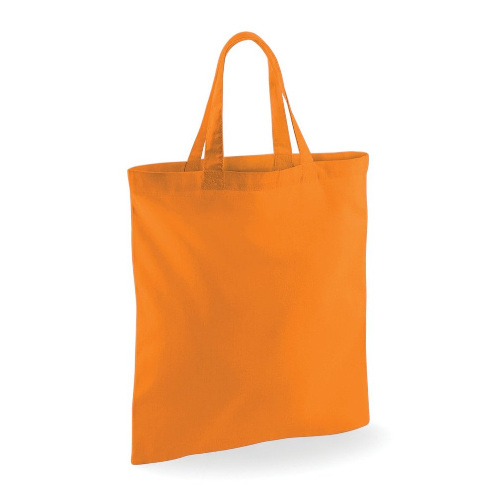 Westford Mill Short Handle Bag For Life (One Size) (Orange)
