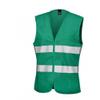 Result Core Womens/Ladies Sleeveless Hi Vis Vest (2 US) (Paramedic Green) view 1