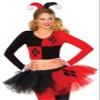 Rubie's Women's DC Comics Harley Quinn Crop Top Medium/Large view 1