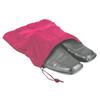 Travel Shoe Bag 12 1/2x15 Drawstring Pink Soft Nylon Shoe Tote Bags, Suitcase Dress Travel view 1