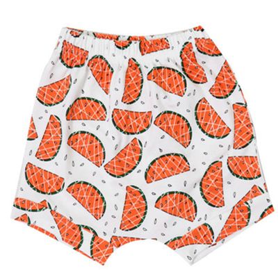 Ding-dong Baby Kid Boys Girls Cotton Shorts(Color 11-6-12M)