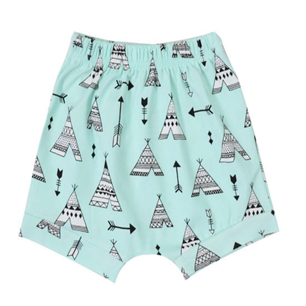 Ding-dong Baby Kid Boys Girls Cotton Shorts(Color 14-3T)