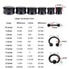 1/2 inch 12mm gauges for ears men women 12mm 00g plugs tunnels ear gauges flared silicone wood 1/2 12mm view 3