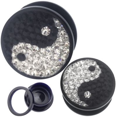 1/2 inch 12mm gauges for Ears Men Women 12mm 00g Plugs Tunnels Ear gauges Flared Silicone Wood 1/2 12mm