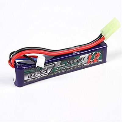 HobbyKing - Turnigy nano-tech 1200mAh 2S 25-50C Lipo AIRSOFT Pack - DIY Maker Booole