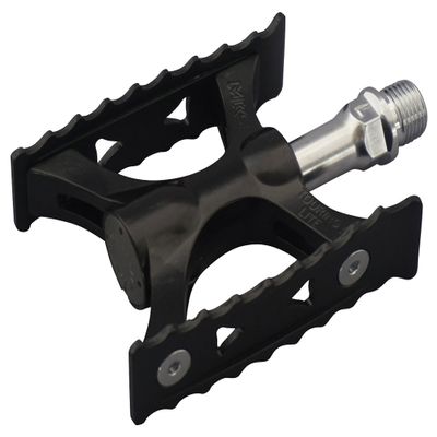 Mikashima Corporation Touring-LITE Short Bicycle Pedal, Black