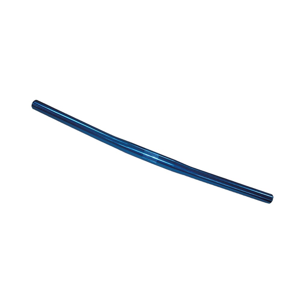 Kalloy HB-FB12 Aluminum Flat Bar, Bicycle, Blue, Weight: 5.7 oz (167 g), Clamp Diameter: 1.0 inches (25.4 mm), Angle: 5, Length: 22.0 inches (560 mm), Mountain Bike, Cyclocross, Cycling