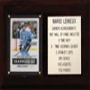 C&I Collectables NHL Pittsburgh Penguins Mario Lemieux Career Stat Plaque, 6" x 8", Brown view 1