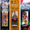 MLS FC Dallas 3 Different Trading Card Sets, White view 1
