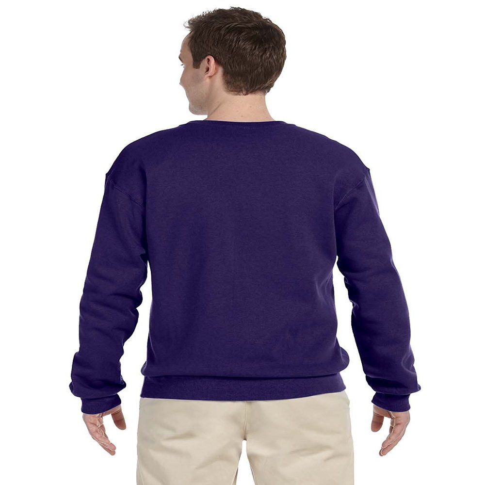 Jerzees 8 oz. 50/50 Fleece Crew (562) Deep Purple, 3XL