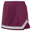 Augusta Sportswear Ladies Pike Skirt L Maroon/White/Metallic Silver view 1