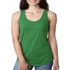 1533 Next Level The Ideal Racerback Tank - Kelly Green N1533 XS view 1