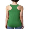 1533 Next Level The Ideal Racerback Tank - Kelly Green N1533 XS view 2