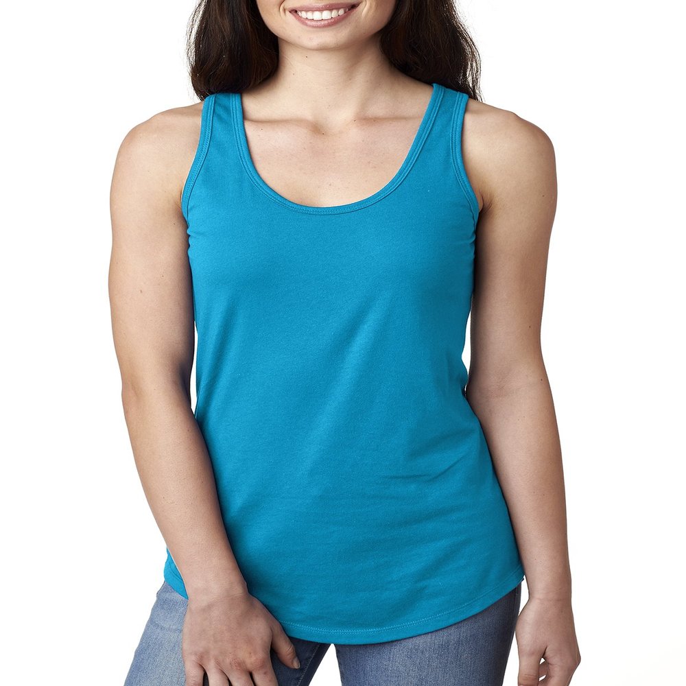 1533 Next Level The Ideal Racerback Tank - Turquoise N1533 L