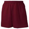 A4 Sprint 9" Lined Tricot Mesh Short N5296 - Maroon - Large view 1