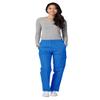 Adar Universal Scrubs for Women - Tapered Cargo Scrub Pants - 506T - Regal Blue - S view 4
