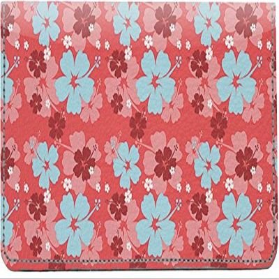 123 Cheap Checks Aloha Designer Checkbook Cover, with Credit Card Slots and Pen Loop