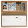 123 Cheap Checks Aloha Designer Checkbook Cover, with Credit Card Slots and Pen Loop view 2
