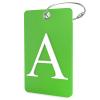 Shacke Luggage Tag Initial  Fully Bendable Tag w/Stainless Steel Loop (Letter A) view 1