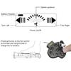 AQUOS Haswing Black 433 H Z Wired Foot Controller/Foot Pedal for Electric Bow Mount or Transom Trolling Motor Accessory for Bass, Jon, Pontoon, Inflatable Boats, Not for GPS Motor view 4