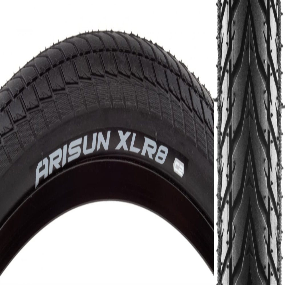 Arisun Tires XLR8 20 x 1.75 Black Wire/60 - T080402