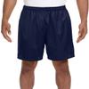 A4 Men's Comfort 7" Lined Tricot Mesh Wicking Short, Navy, Large view 1