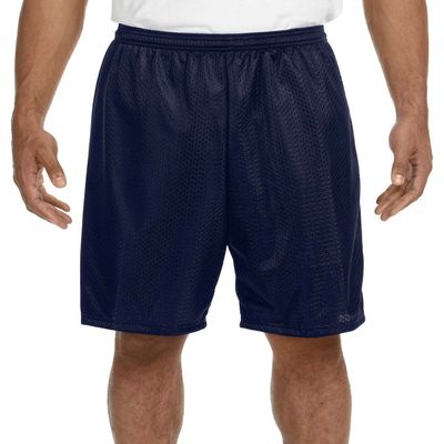 A4 Sprint 9" Lined Tricot Mesh Short N5296 - Navy - Medium