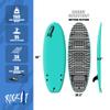 Rock-It 4'10" CHUB Soft Top Surfboard, Kids Surfboard, Mini Surfboard, Innovative Design Easy to Paddle and Maneuverable Small Surfboard and Beginner Surfboard (Blue) view 2