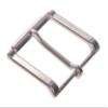 1 1/2" (38 mm) Single Prong Square Belt Buckle Color: Silver view 2