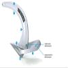 Rocna Vulcan Premium Boat Anchor - Innovative Design for Superior Holding Power - Versatile for Various Vessels - Shank & Fluke Geometry - Galvanized Steel - 73 lbs, 33 kg view 2