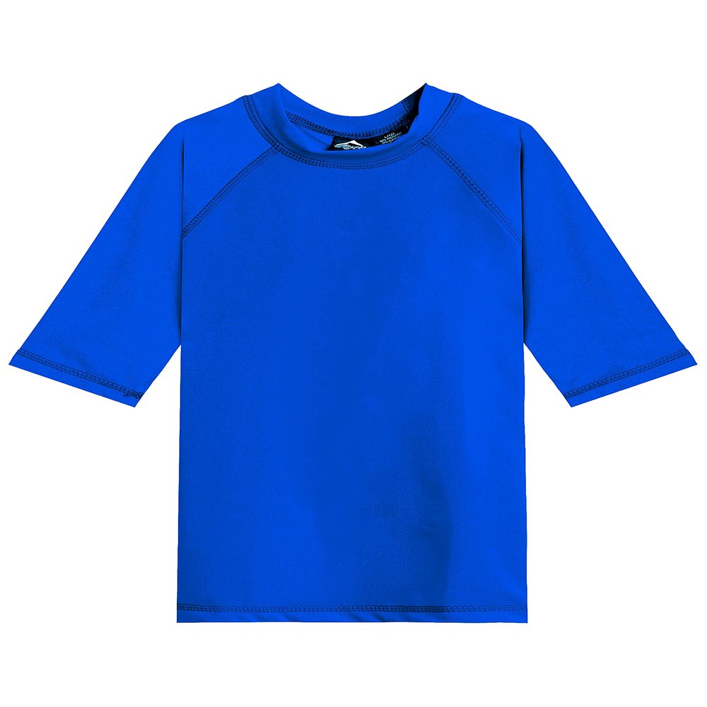Kanu Surf Big Boys' Fiji UPF 50+ Sun Protective Rashguard, Royal, X-Small (6)