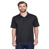 UltraClub Men's Cool & Dry Mesh Piqu Polo XL BLACK view 1