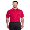 8406 UltraClub Men's Sport 2-Tone Polo , Red/ White , X-Large view 1