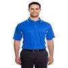 8406 UltraClub Men's Sport 2-Tone Polo , Royal/ White , 3X-Large view 1