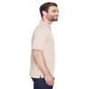 UltraClub Men's Cool & Dry Mesh Piqu Polo 2XL STONE view 2