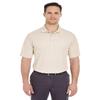 UltraClub Men's Cool & Dry Mesh Piqu Polo M STONE view 1