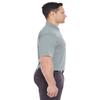 UltraClub Adult Cool & Dry Mesh Piqu Polo with Pocket S SILVER view 3