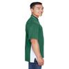 UltraClub Men's Cool & Dry Sport Two-Tone Polo L FOREST GRN/ WHT view 2