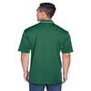 UltraClub Men's Cool & Dry Sport Two-Tone Polo L FOREST GRN/ WHT view 3