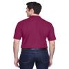 UltraClub Men's Whisper Piqu Polo M WINE view 3